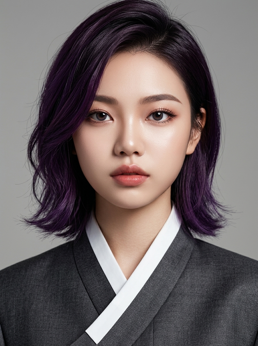 가상모델 #1492 얼굴 원본 7