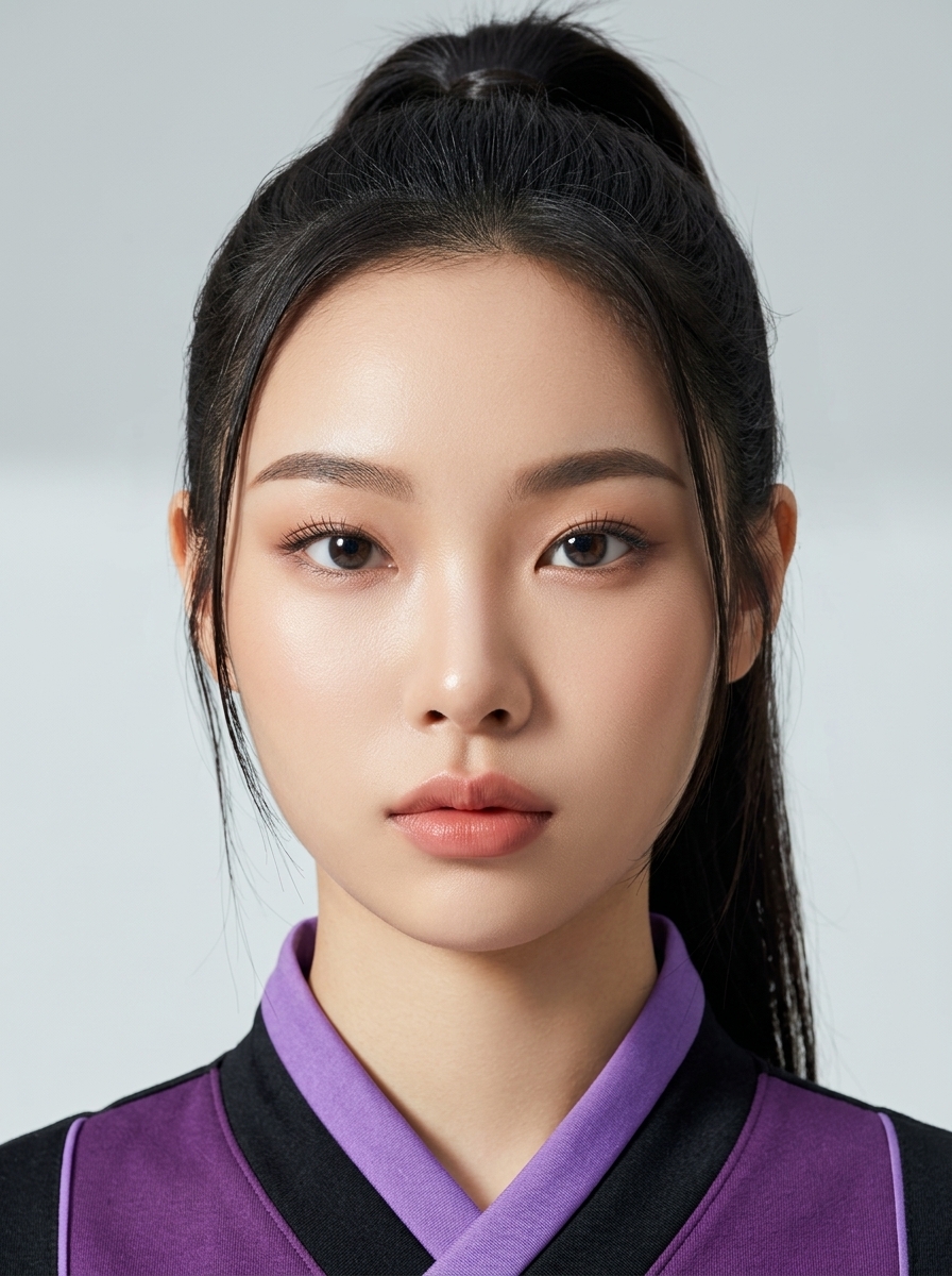 가상모델 #1492 얼굴 원본 15