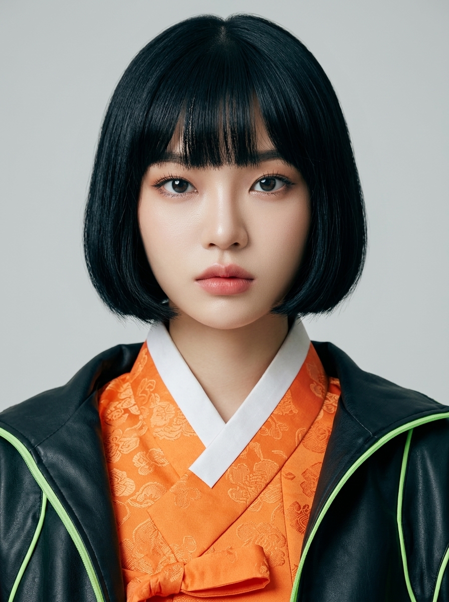 가상모델 #1492 얼굴 원본 16