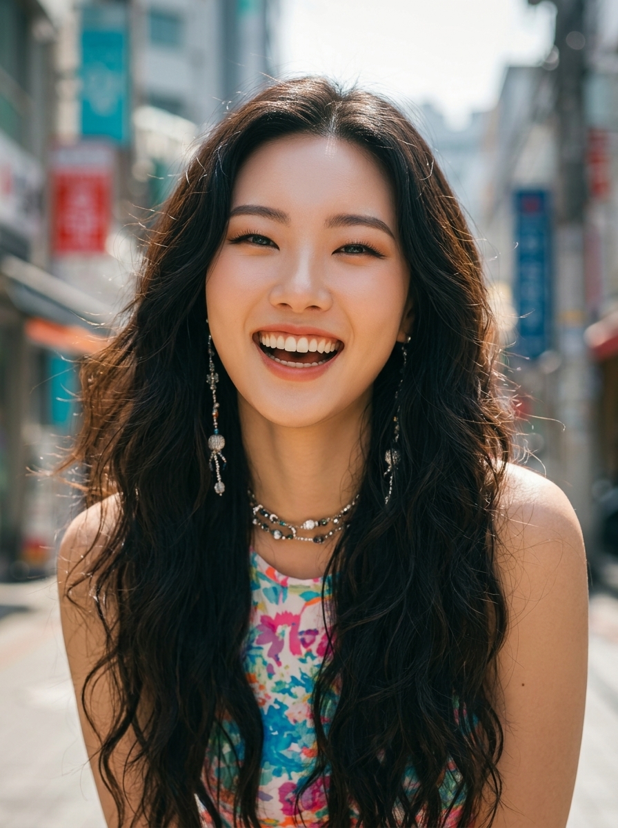 가상모델 #1493 얼굴 원본 23