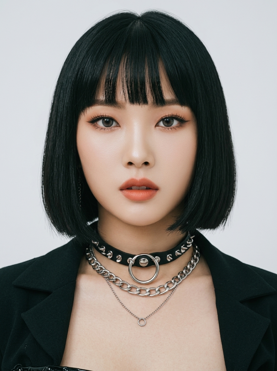 가상모델 #1494 얼굴 원본 1