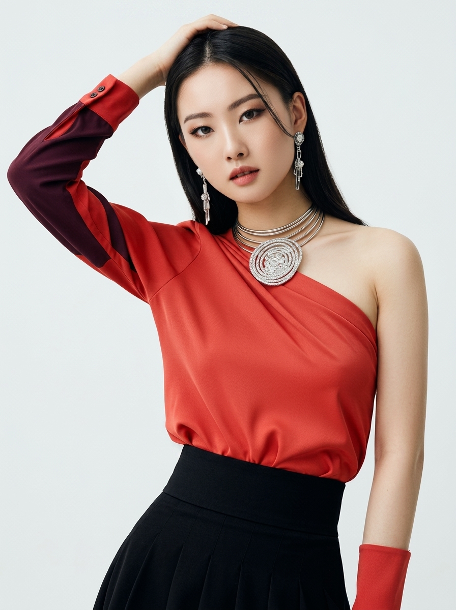가상모델 #1494 얼굴 원본 7