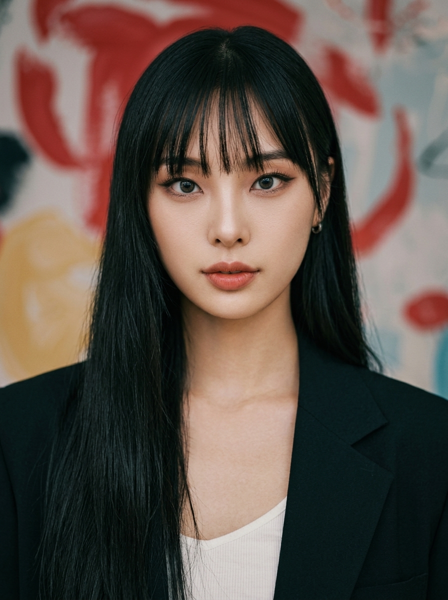 가상모델 #1494 얼굴 원본 18