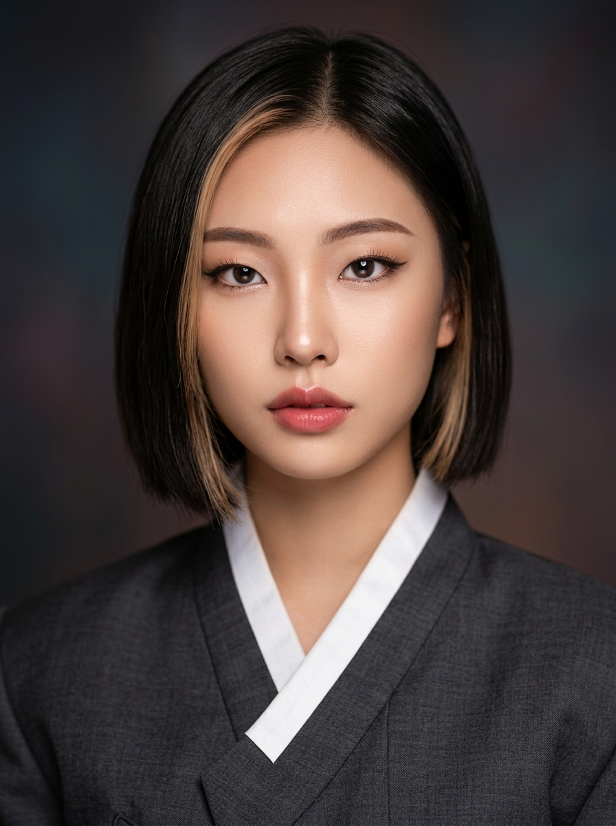 가상모델 #1494 얼굴 원본 19