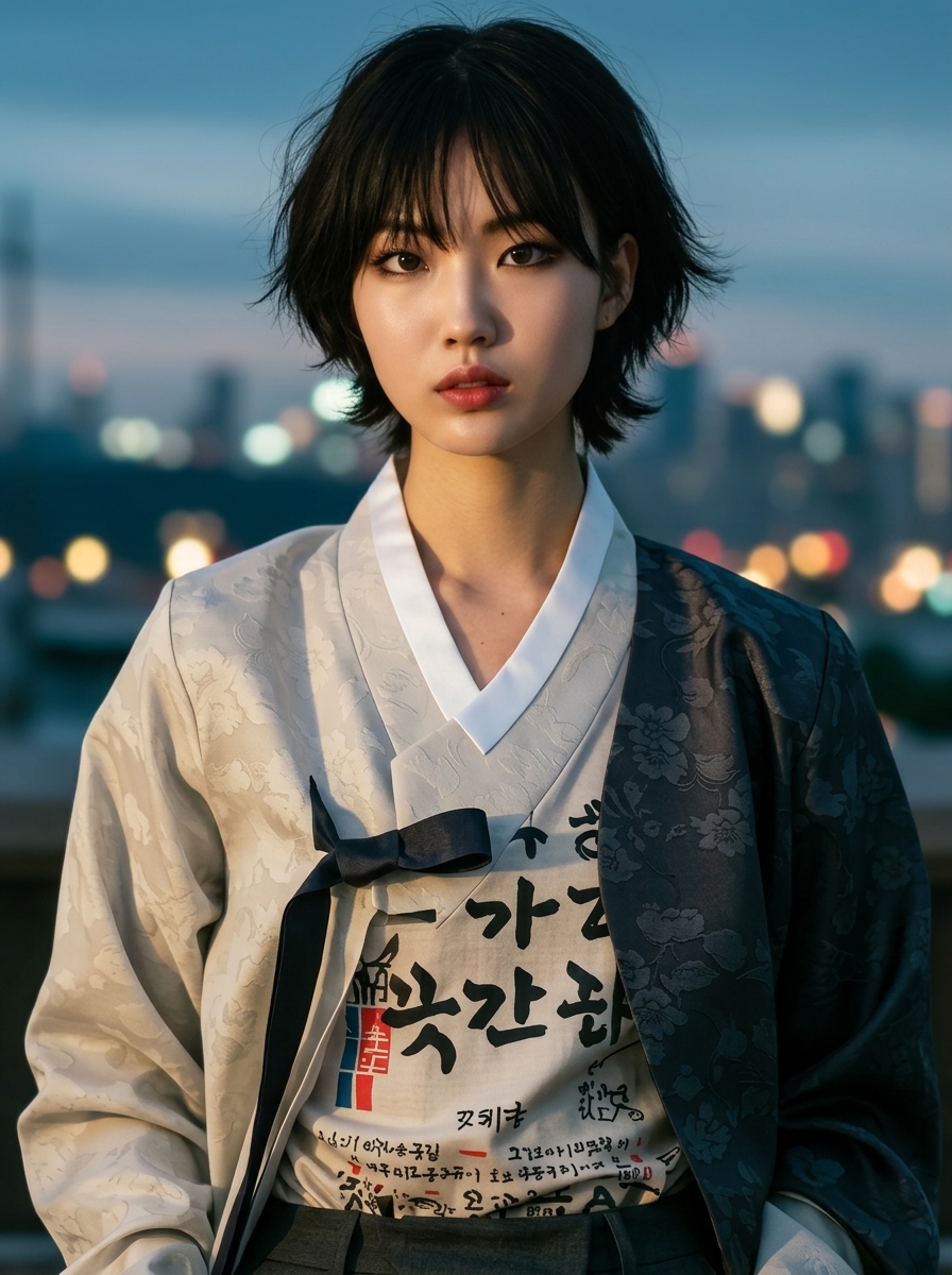 가상모델 #1495 얼굴 원본 2