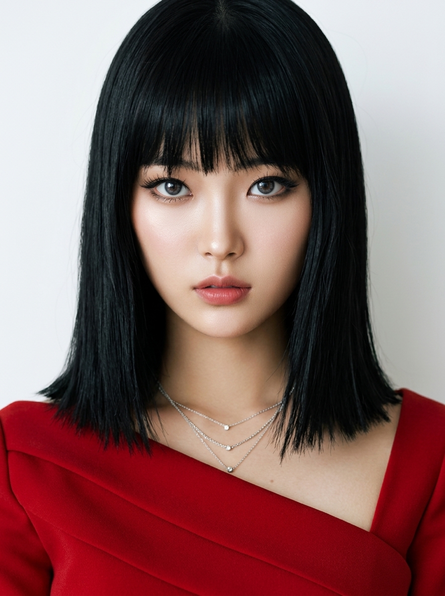 가상모델 #1495 얼굴 원본 21
