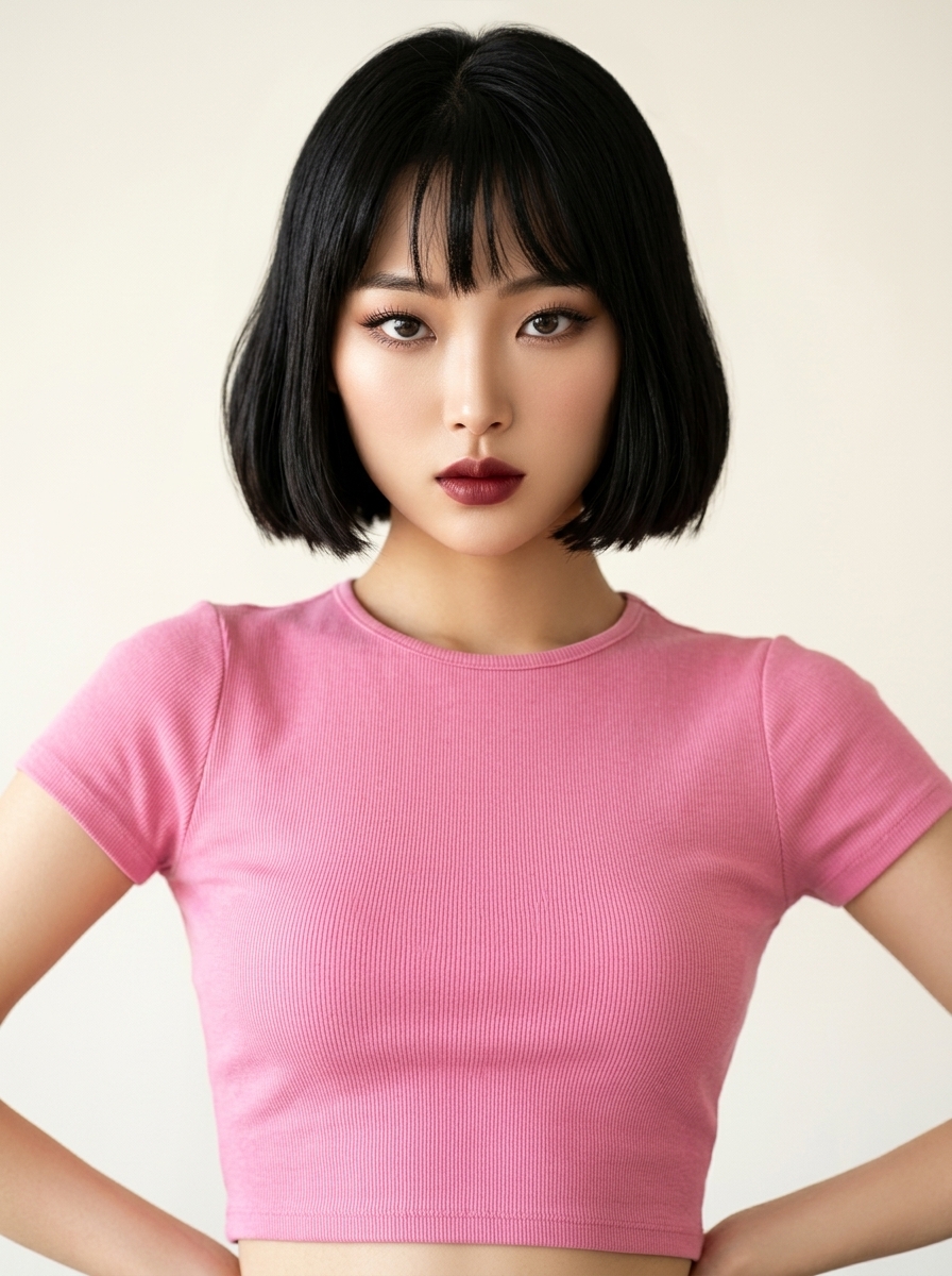 가상모델 #1496 얼굴 원본 2