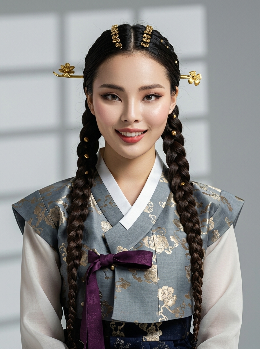 가상모델 #1496 얼굴 원본 14