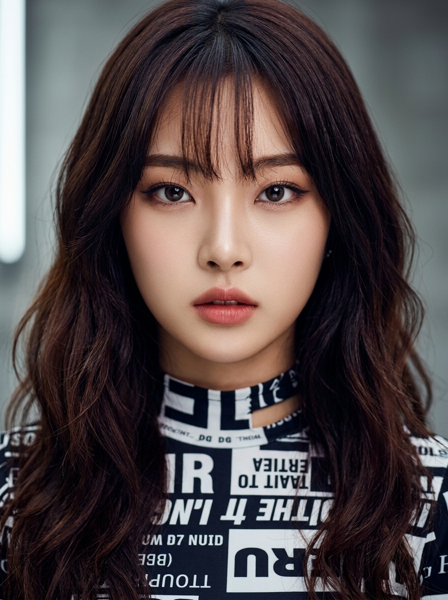 가상모델 #1498 얼굴 원본 22