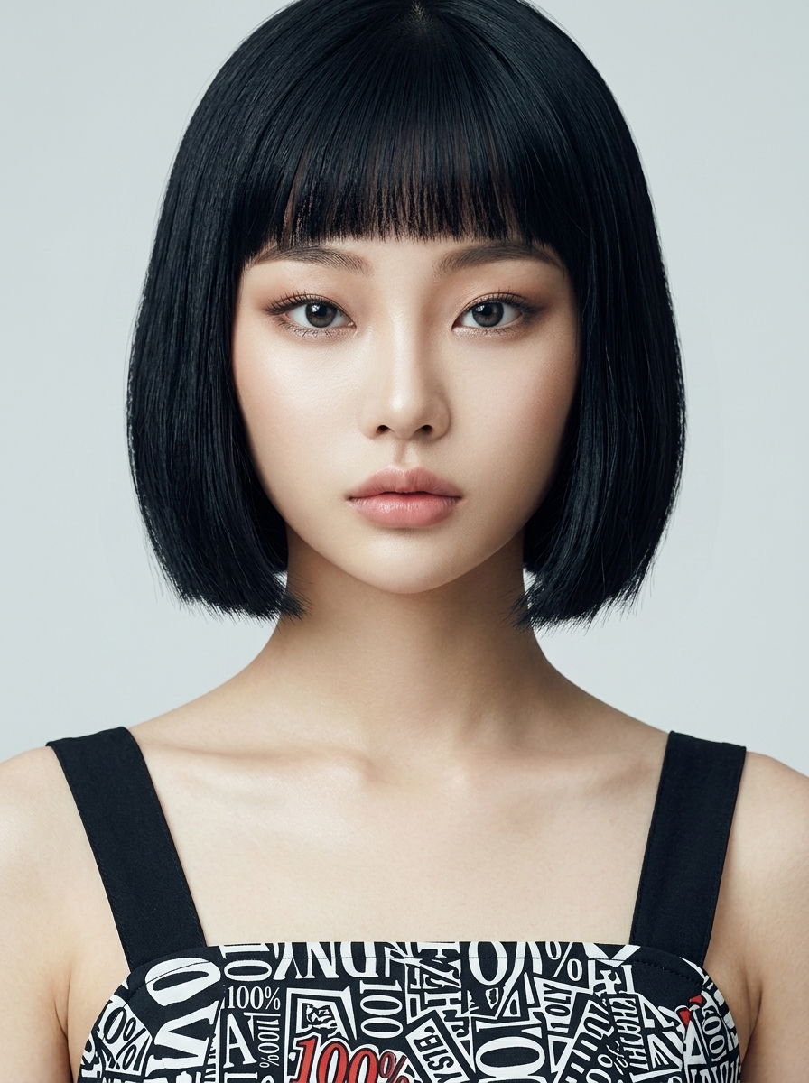 가상모델 #1499 얼굴 원본 9