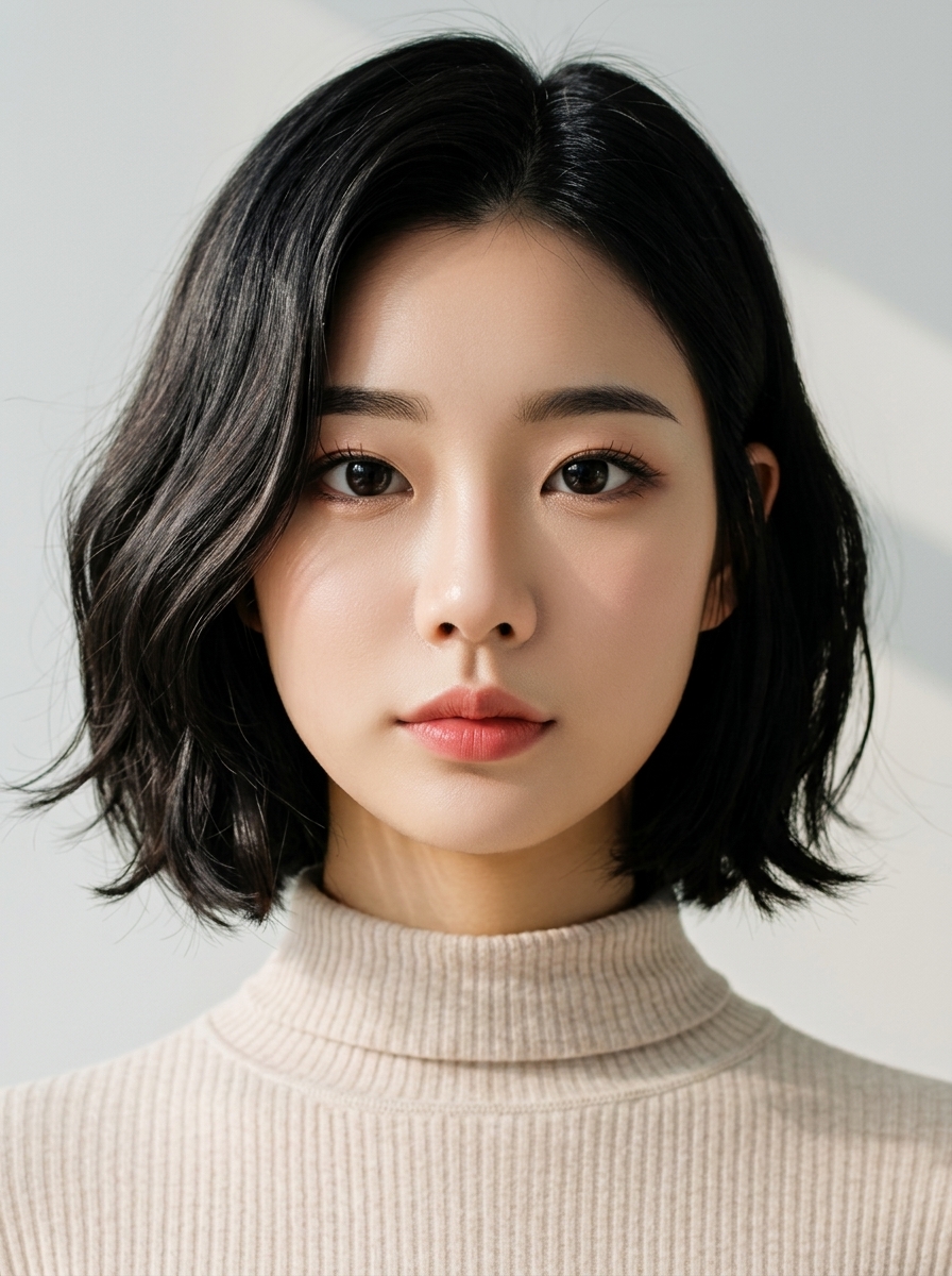 가상모델 #1499 얼굴 원본 17