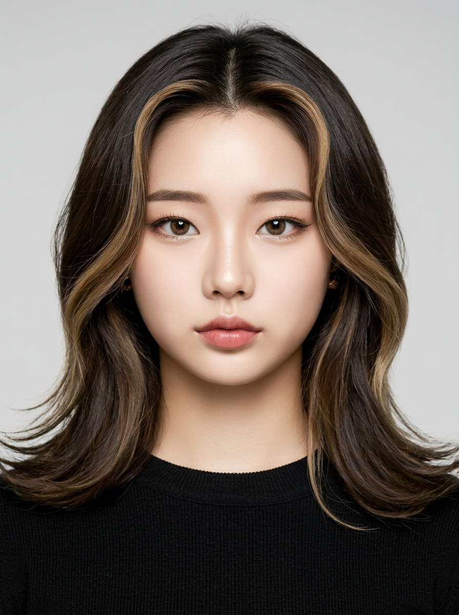 가상모델 #1499 얼굴 원본 18