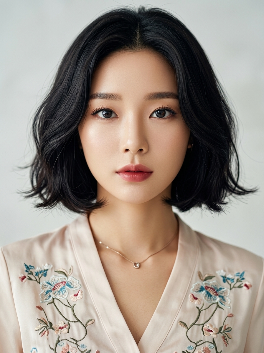 가상모델 #1500 얼굴 원본 4