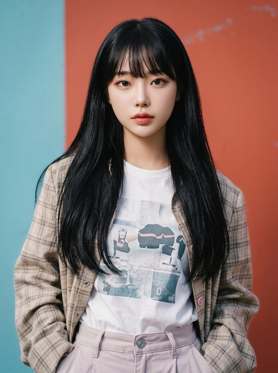 가상모델 #1500 얼굴 원본 5