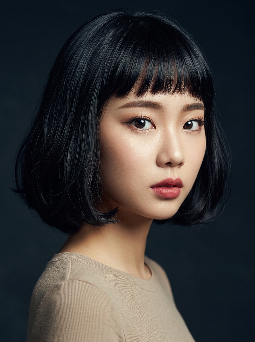가상모델 #1500 얼굴 원본 8
