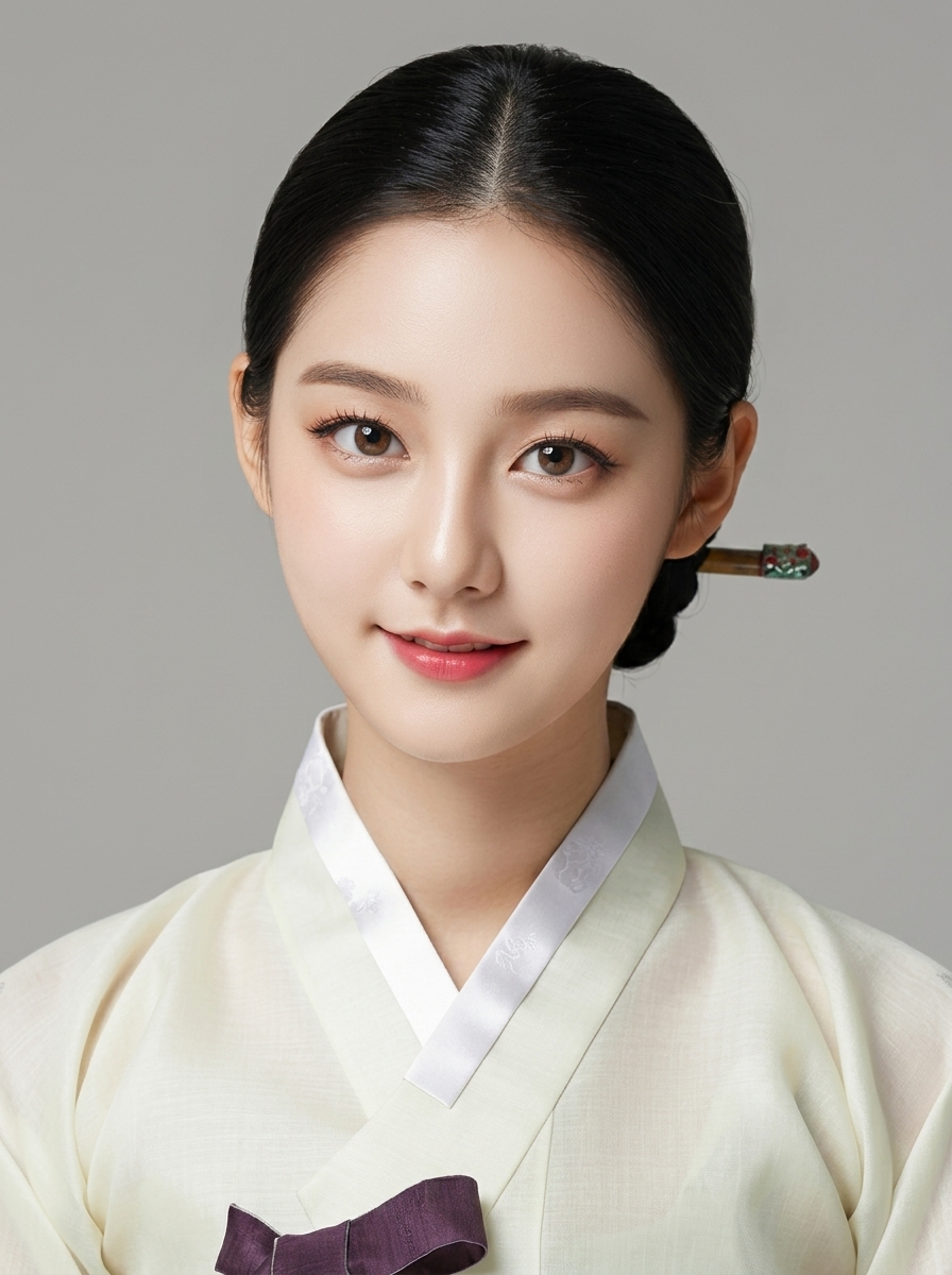 가상모델 #1501 얼굴 원본 5