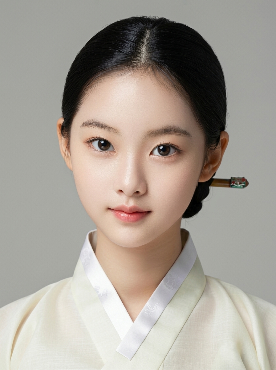 가상모델 #1501 얼굴 원본 14
