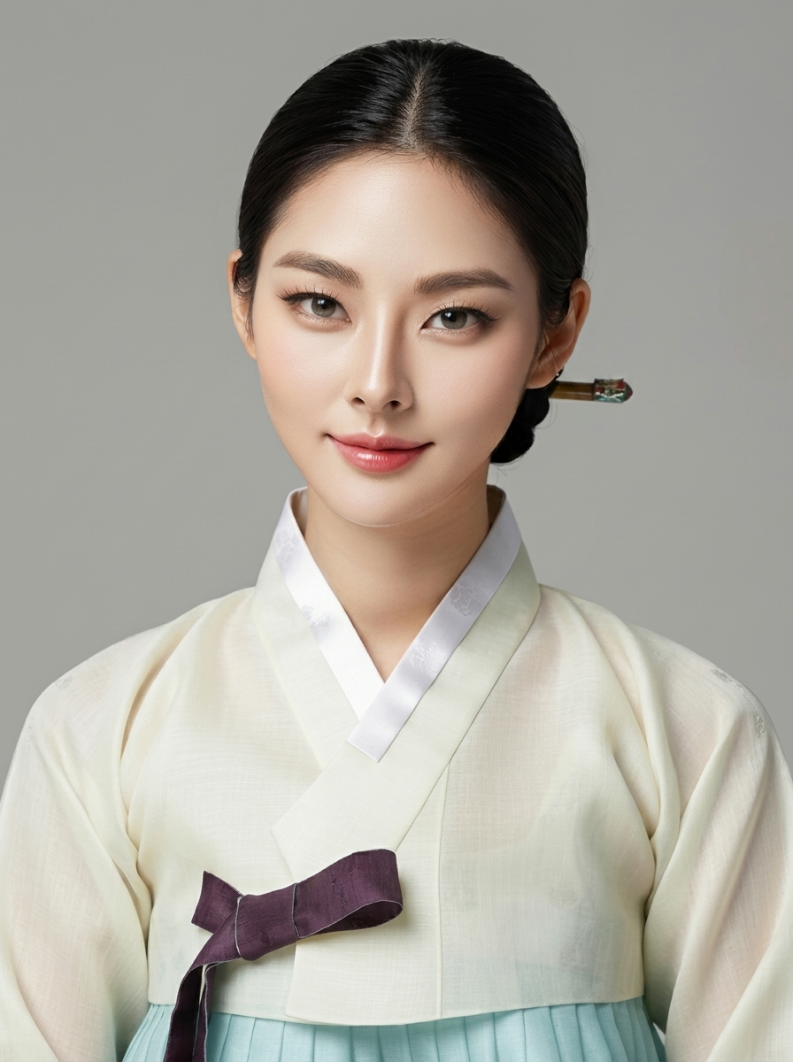 가상모델 #1502 얼굴 원본 8