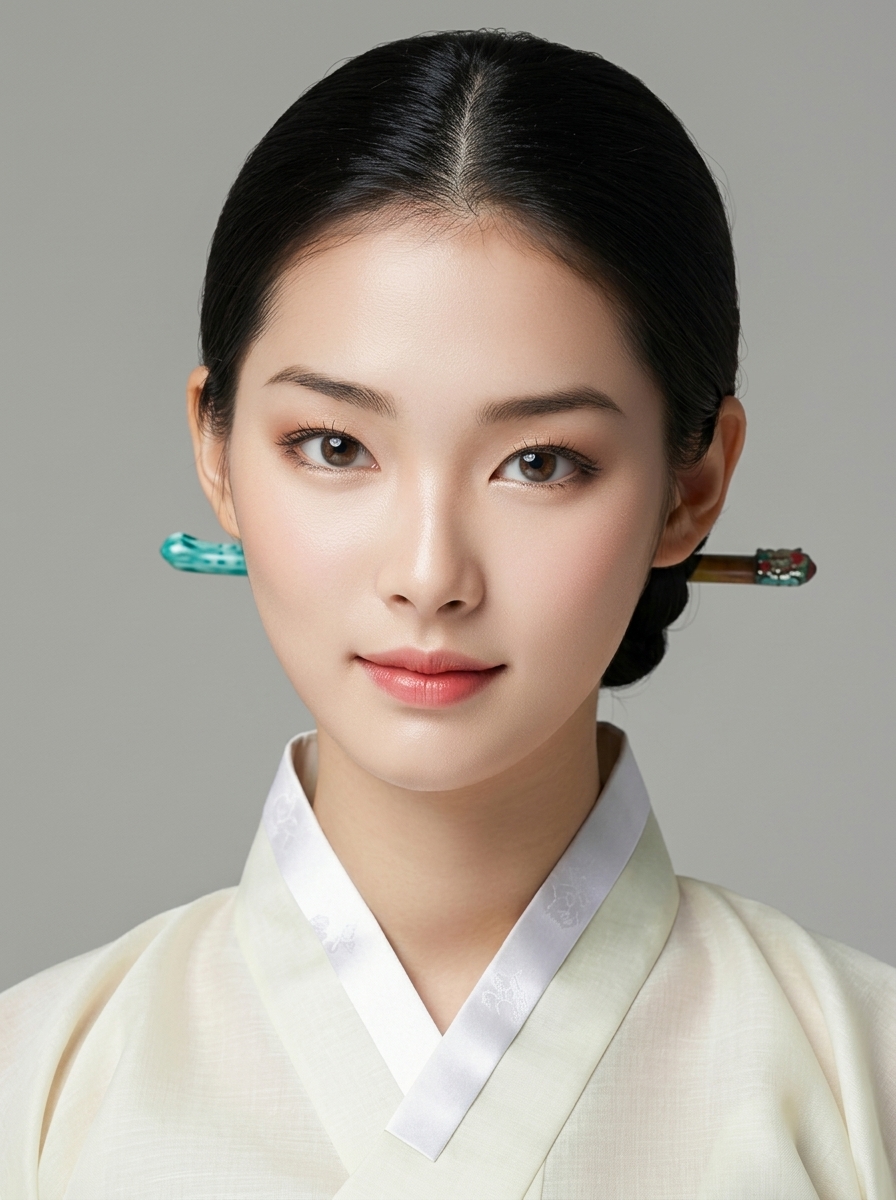 가상모델 #1502 얼굴 원본 24