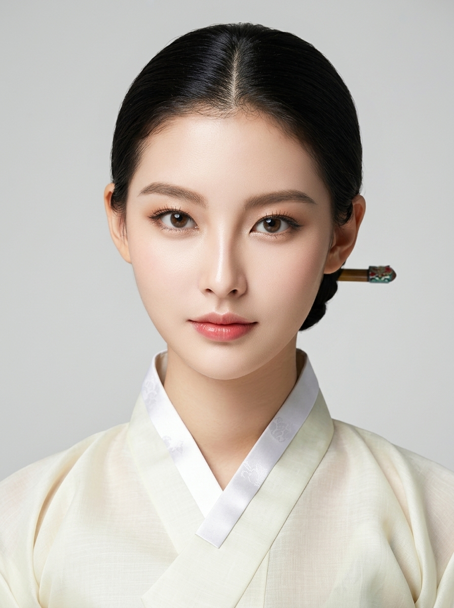 가상모델 #1503 얼굴 원본 4
