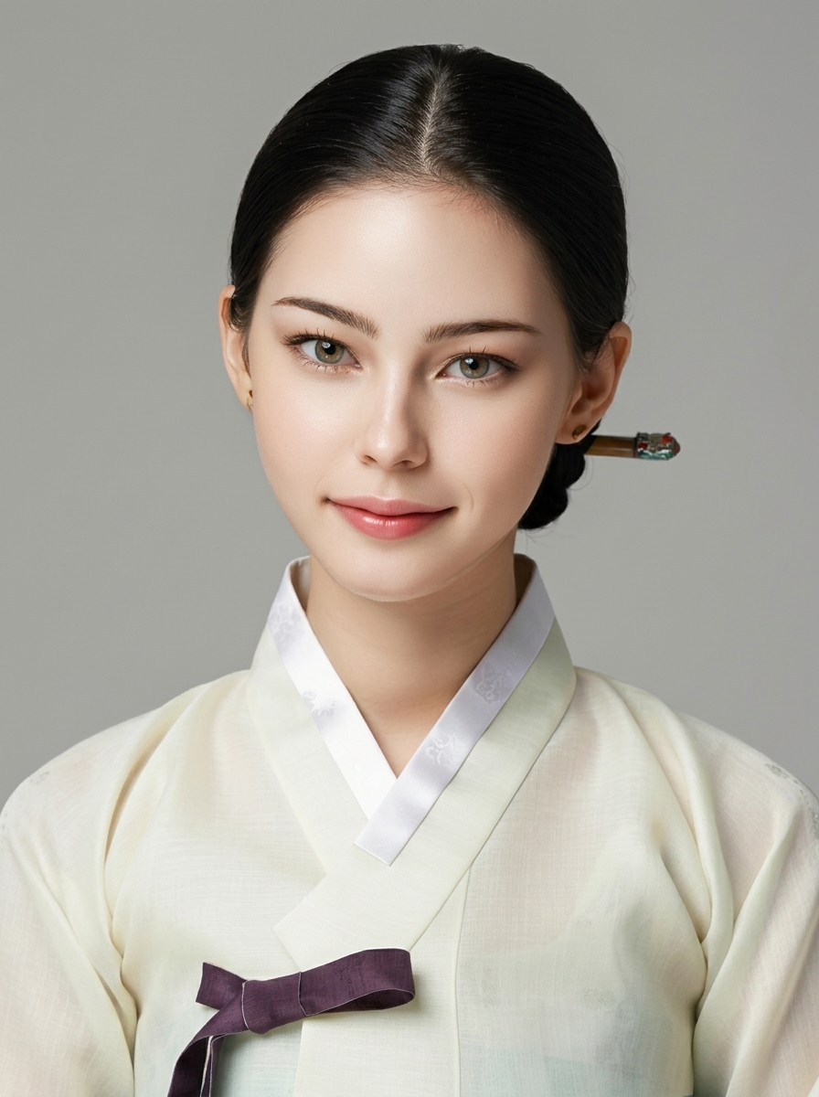가상모델 #1504 얼굴 원본 7