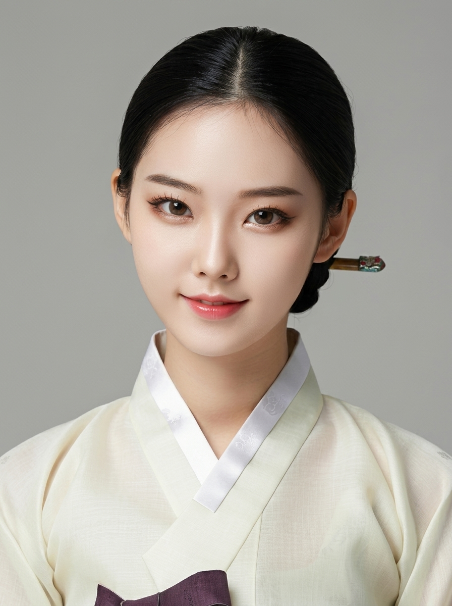 가상모델 #1504 얼굴 원본 8