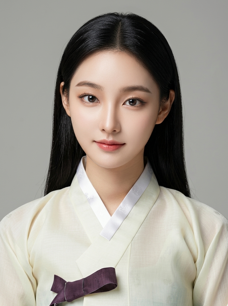 가상모델 #1504 얼굴 원본 9