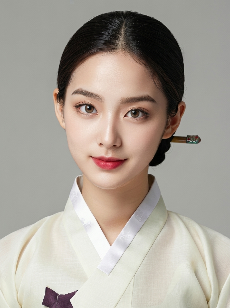 가상모델 #1504 얼굴 원본 17