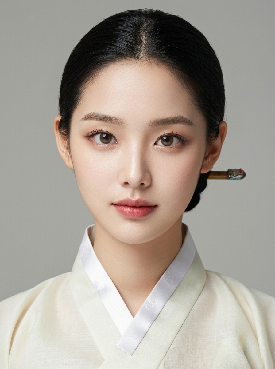 가상모델 #1504 얼굴 원본 24