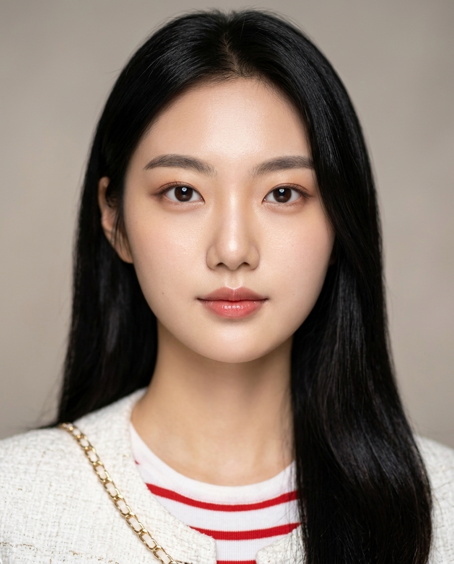 가상모델 #1508 얼굴 원본 7