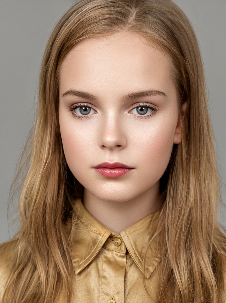 가상모델 #1612 얼굴 원본 5