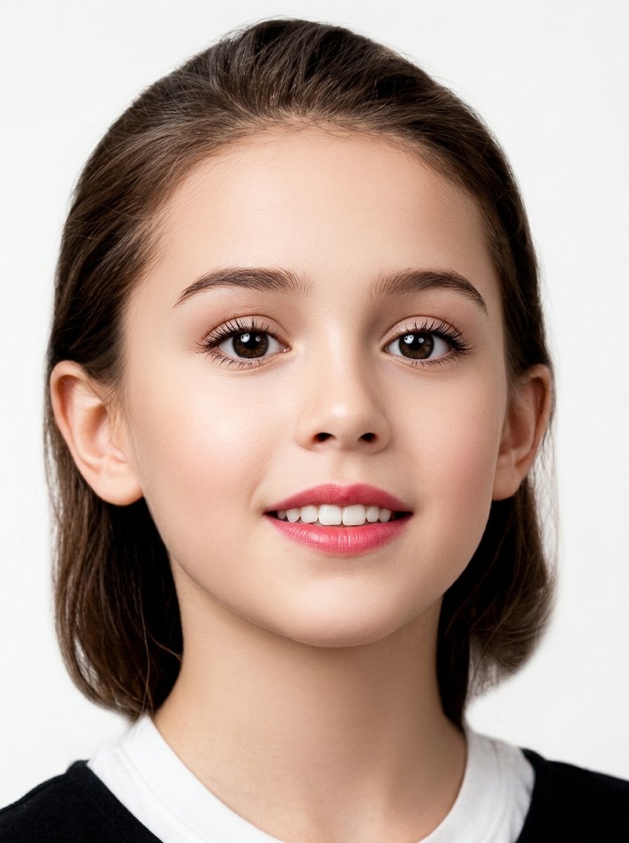 가상모델 #1633 얼굴 원본 9