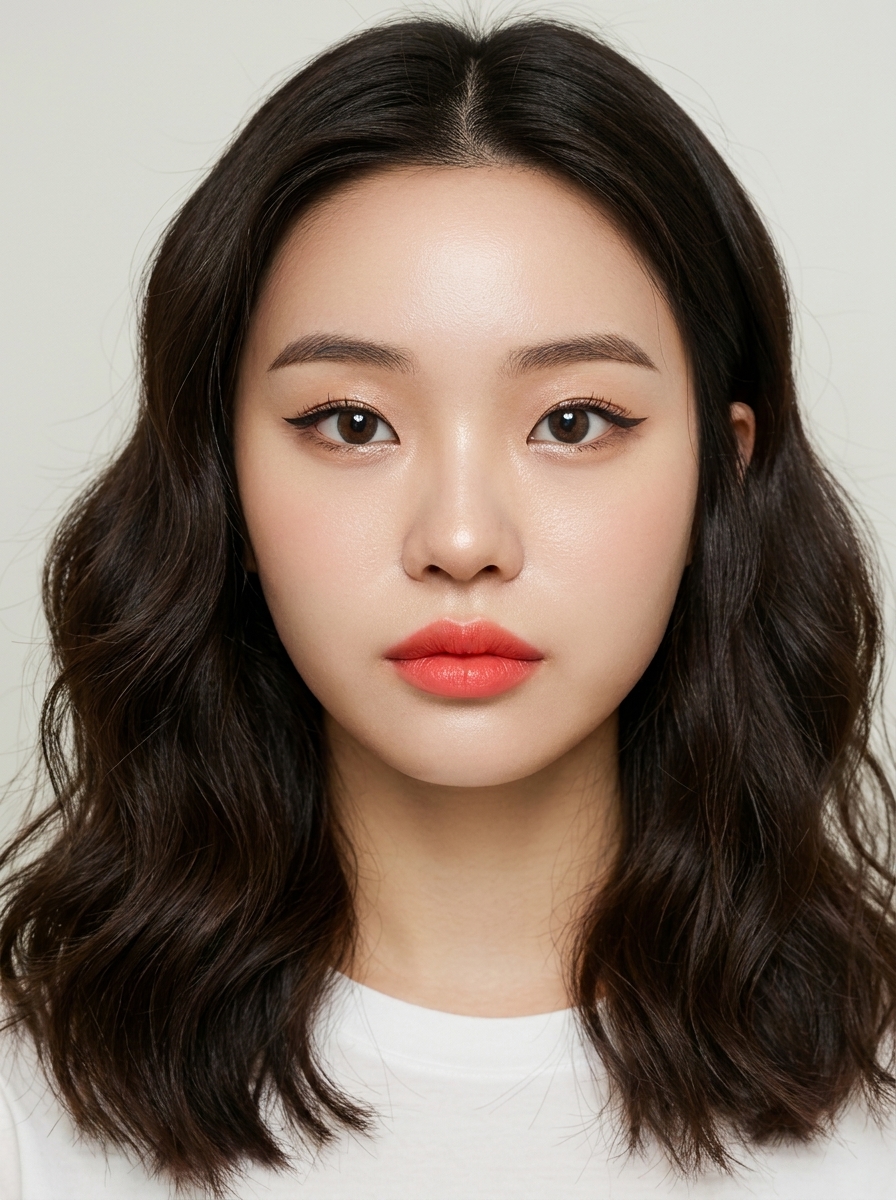 가상모델 #1679 얼굴 원본 4
