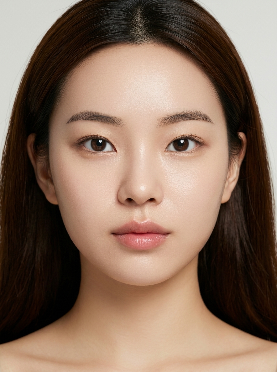 가상모델 #1680 얼굴 원본 2