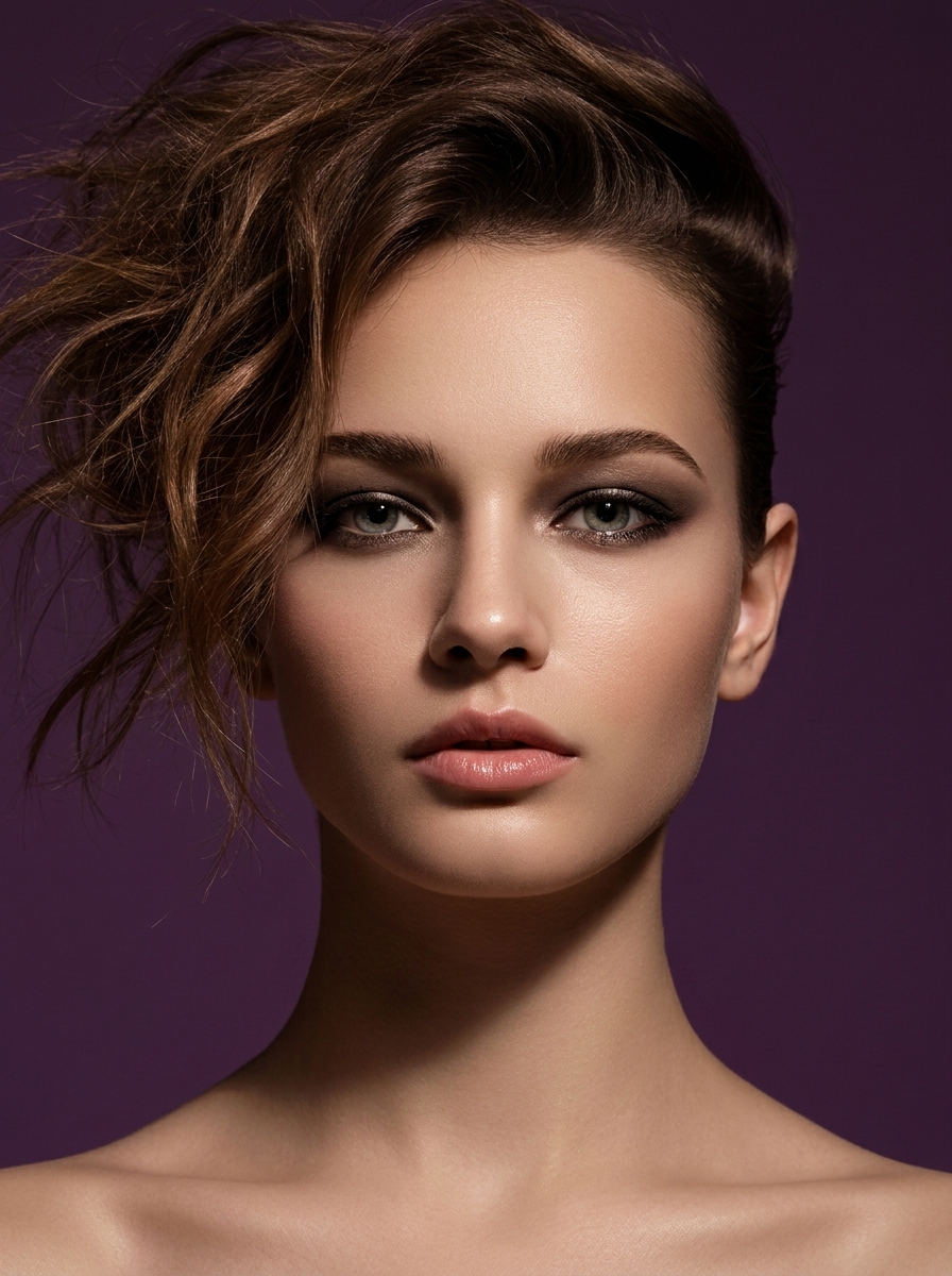 가상모델 #1715 얼굴 원본 5