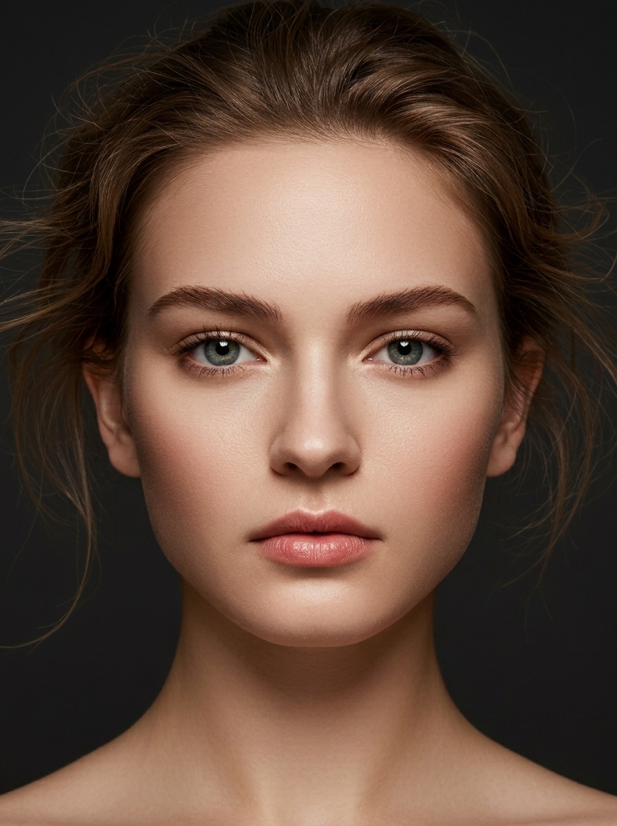 가상모델 #1746 얼굴 원본 5